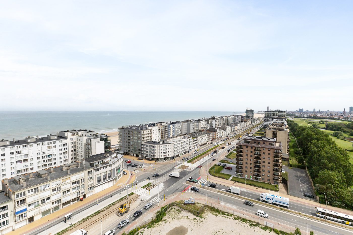 Uitzicht vanuit Noordzee Loft
